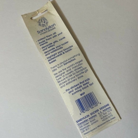 Vintage Sandylion Mother Of Pearl Fish Stickers - Picture 4 of 5